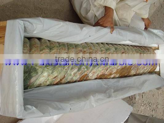 NATURAL GREEN ONYX COLUMNS PILLARS