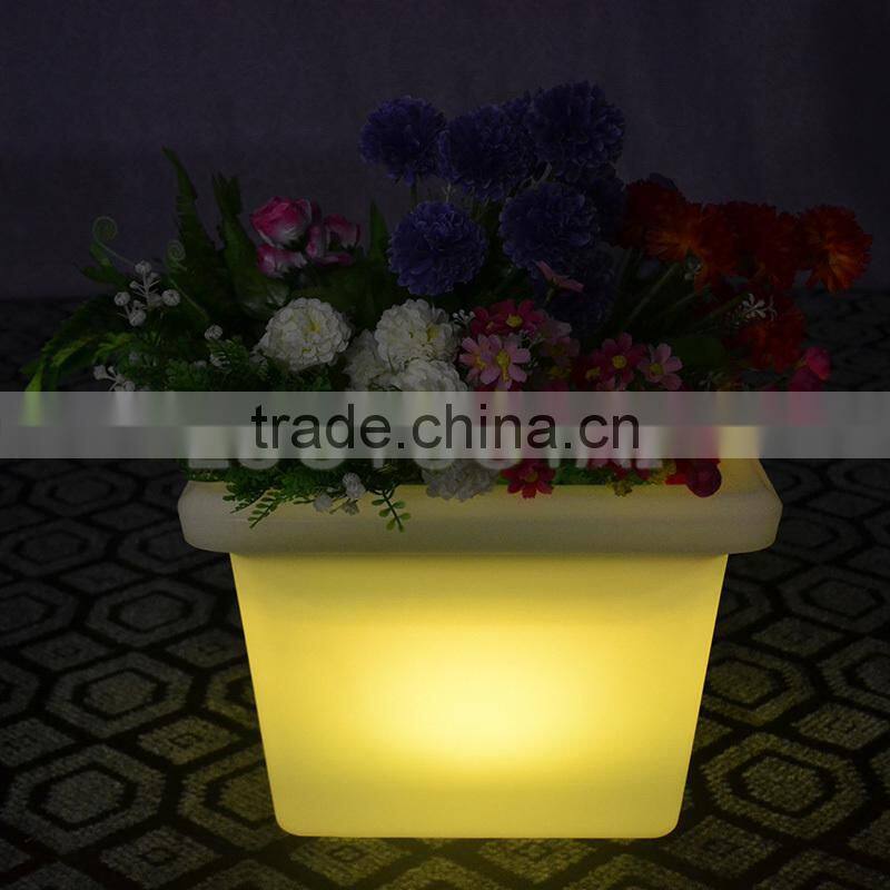 PE High Quality Bar Furniture,Modern LED Bar ice bucket,Factory Direct Wholesale LED flower port LTT-SF03