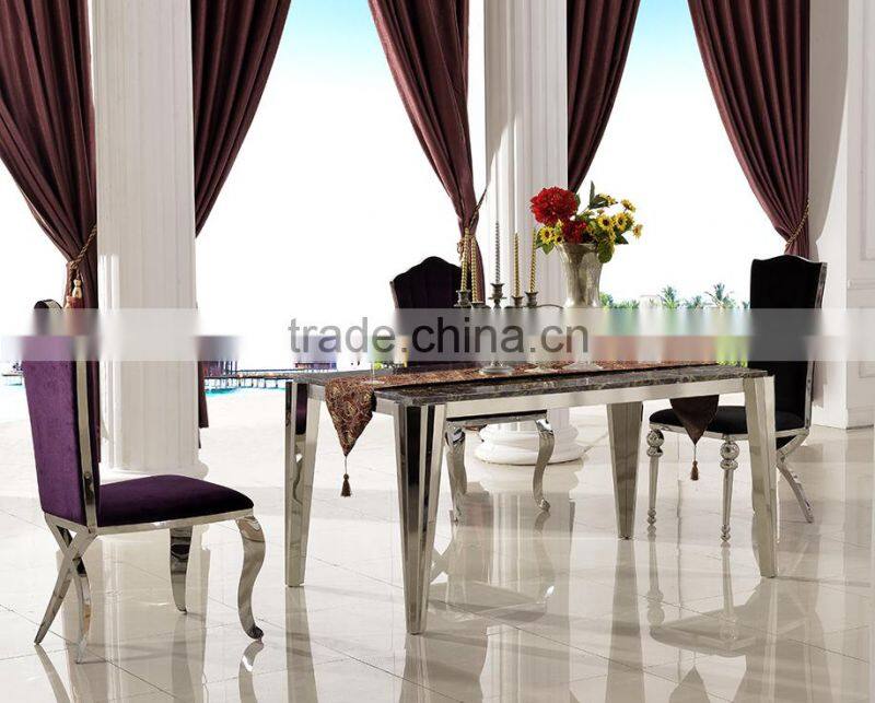 TH378 Easy Installation Marble Dining Table