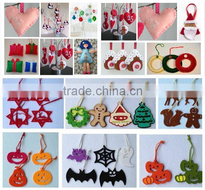 14081815 education christmas crafts/diy felt craft kit toys/ felt puzzle