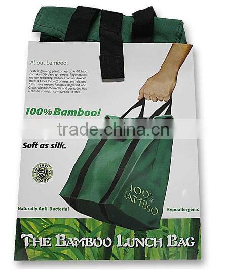 Bamboo lunch bag/lunch bags for adults/best lunch bag/eco-friendly lunch bag