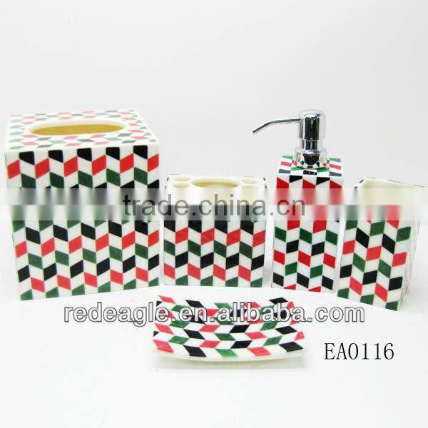 Resin bath set and accessories 4 pcs