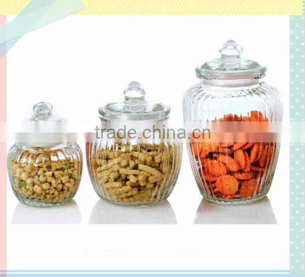 airtight glass jars with lid