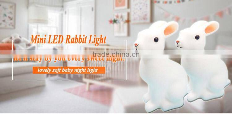 kids animal lamp night light led rabbit lamp kids