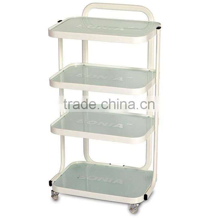 Pedicure trolley carts with wheels used nail salon equipment TKN-26702