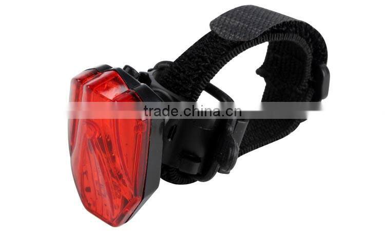 High quality waterproof bike light 4 LED USB safety bicycle rear light