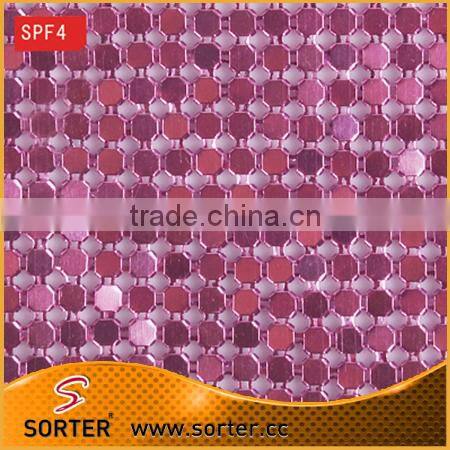 decorative pink metal sequin cloth wedding backdrops