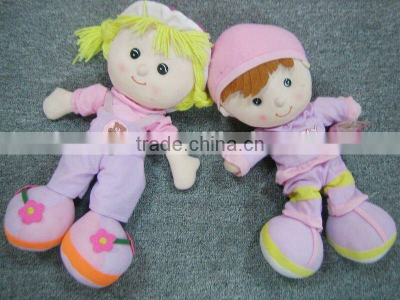 stuff doll in football clothes