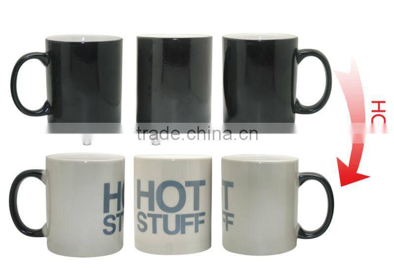 Promotional Sublimation Mug Change Color Ceramics
