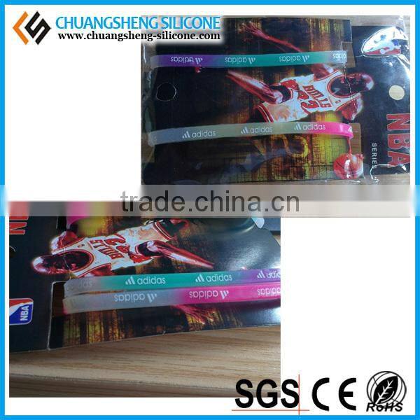 small fast selling items colorful gifts silicone bracelet