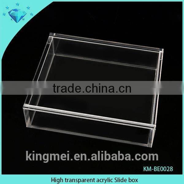 Transparent acrylic Push and pull box for usa market
