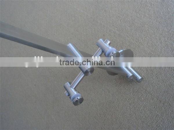 Customer DIY Flat Bar With Spider Glass Balustrade