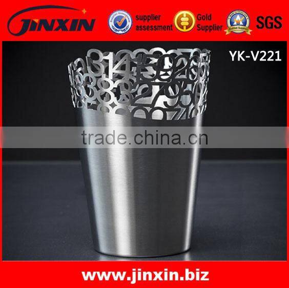 Stainless Steel Flower Vase,Flowerpot,Planter,big vase