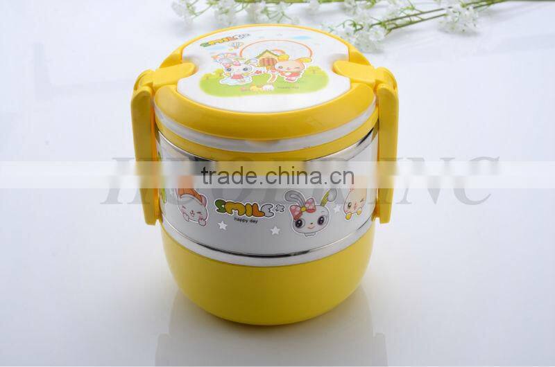 Stainless Steel Food Container With Handle
