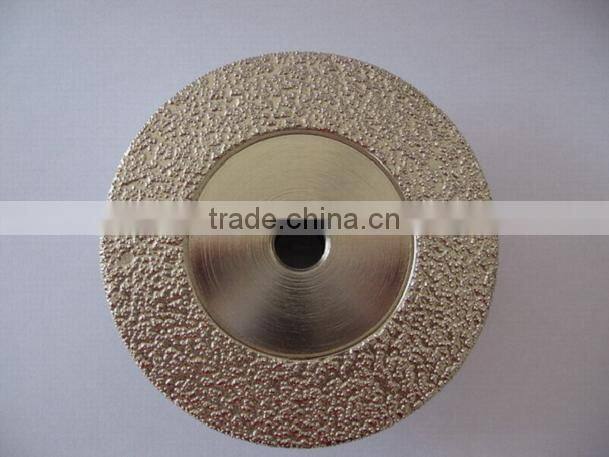 High quality Brazed DIAMOND grinding wheels for marbles/Vacuum Brazed Diamond G & P Tool