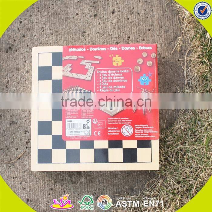 2017 New fashion 5 in 1 baby wooden activity cube toddlers best design wooden activity cube kids wooden activity cube W11B088