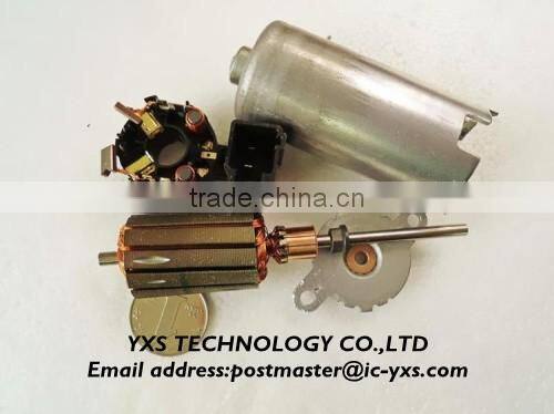 For Car seat adjust motor Strong magnetic high torque dc12 V 3600 RPM Long axis dc motor