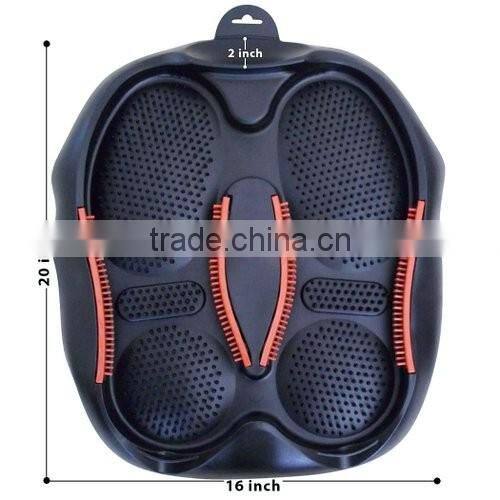 Mud Away Rubber Door Mat Boot Shoe Scraper Cleaner