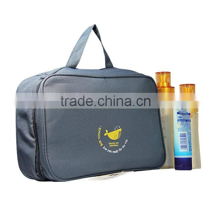 2016 Wholesale Custom Makeup Travel Toiletry Promotional Fashion Cosmetic Bag