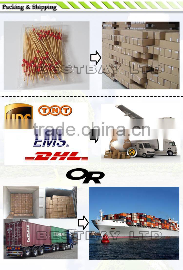 Factory direct sell bamboo decoration picks