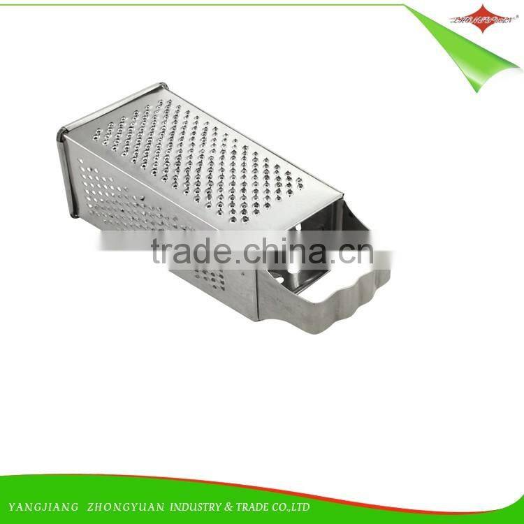 ZY-N5008 9 inch full stainless steel grater box grater