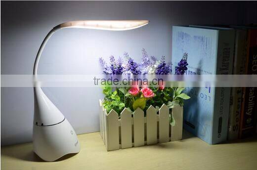 Dimmable LED Desk Lamp, Smart Music Folding Table Lamp Desk Lights with Built-in Bluetooth Speaker