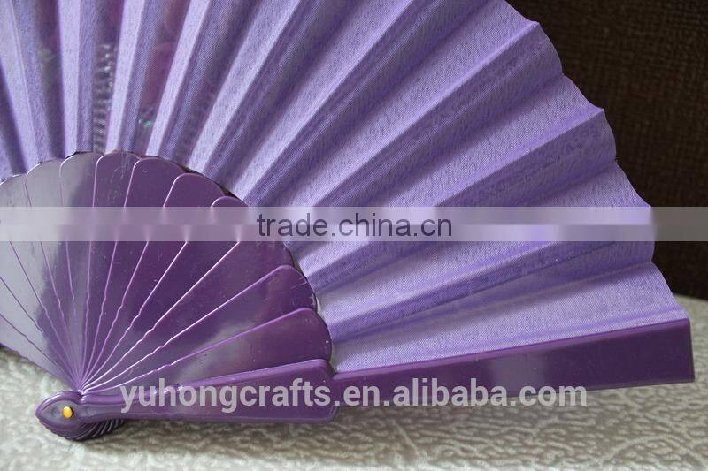 Wholesale plastic hand folding fan