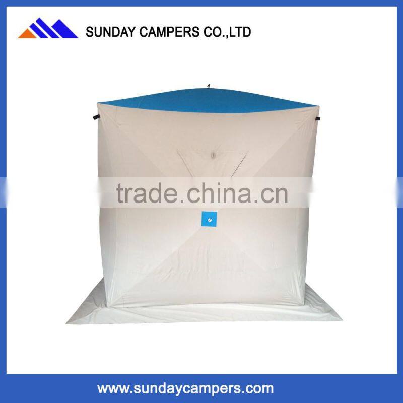 Hot selling popular color pop-up ice fishing tent package pop up for fishing