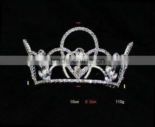 Hair Accessories Miss World headband beauty hair jewelry crown and tiara H172-140