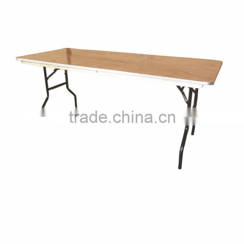 plywood round banquet folding rectangular tables wholesale