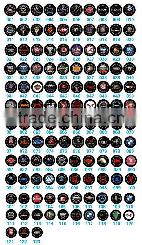 Hotest Sale LED car logo light 3d led logo projector laser light 3G 3D welcome light FOR TOYOTA FOR SPECIAL CAR