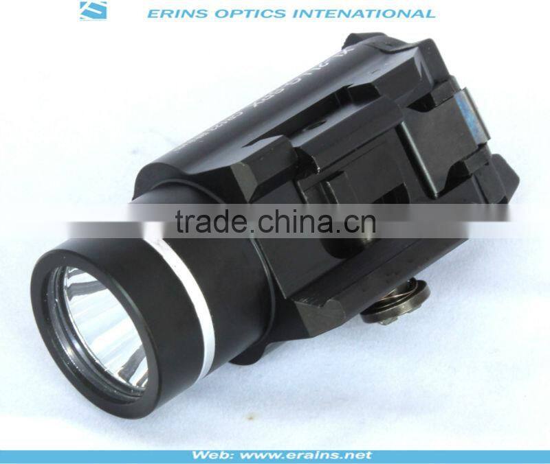 Tactical quick start green laser sight scope and strobe 200 lumen CREE Q5 LED light combo