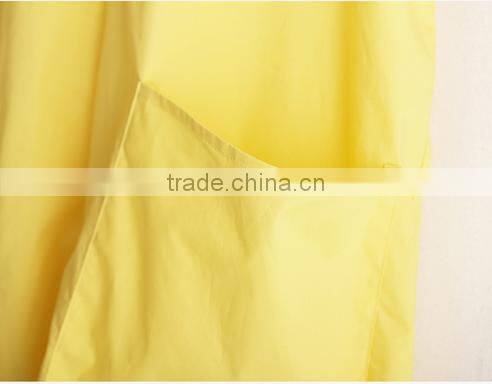 2016 New Pockets Design Women Shirt Dress