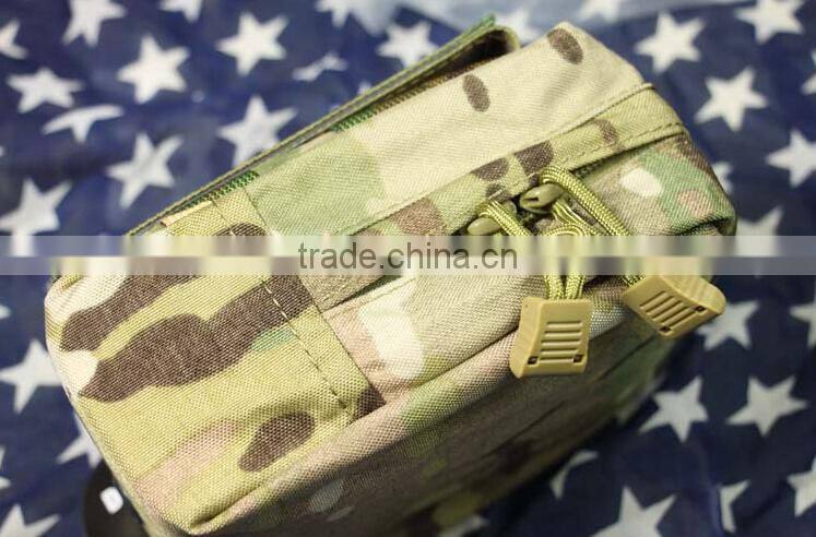 custom camouflage military tactical molle canteen pouch small bag