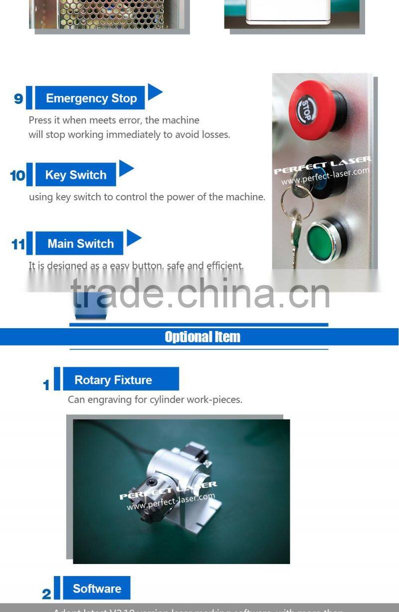 alibaba china Eastern 10w 20w fiber laser marking machine for metal tool