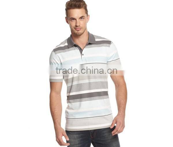 Big and Tall Chris Striped Polo