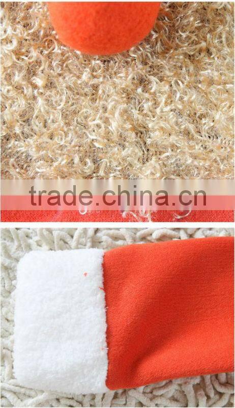 2015children clothing autumn winter Bear Sweater Fleece baby Set hoodie swearer sets