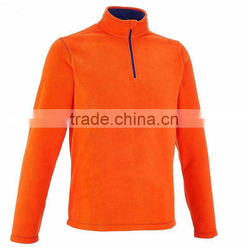 Wholesale fashion pullover polar fleece jacket,men winter outdoor sports soft shell jacket custom