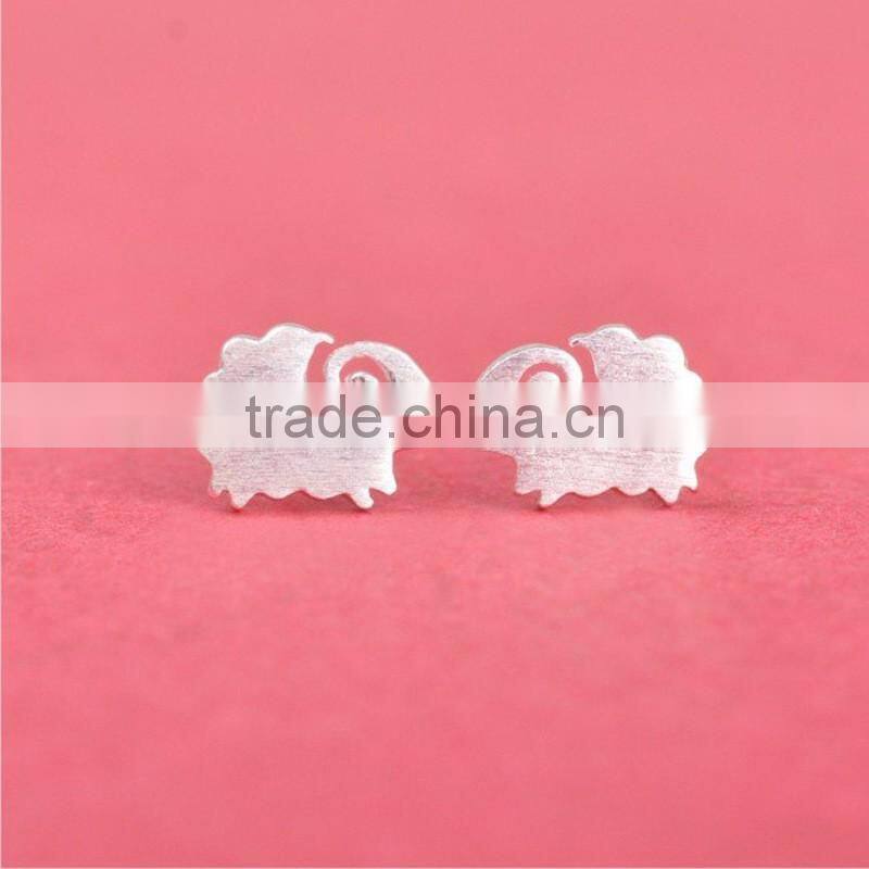 2016 cute birds stud earring cuff, whlosale online double earrings, European popular earrings stud