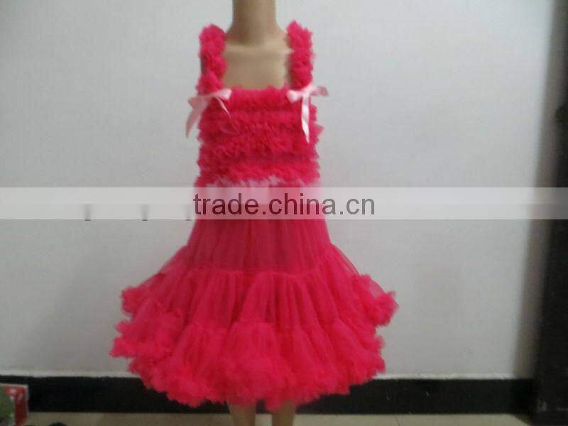 childrens clothing wholesale Cute Baby girls Tutu skirt suit with Bow Kids Fluffy Pettiskirt Sets