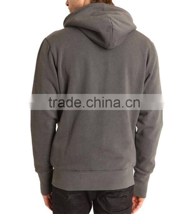 High quality custom blank zip up hoodies wholesale