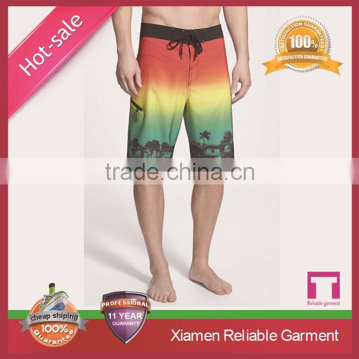 OEM 2015 custom fashion mens swim board shorts/mens swim shorts