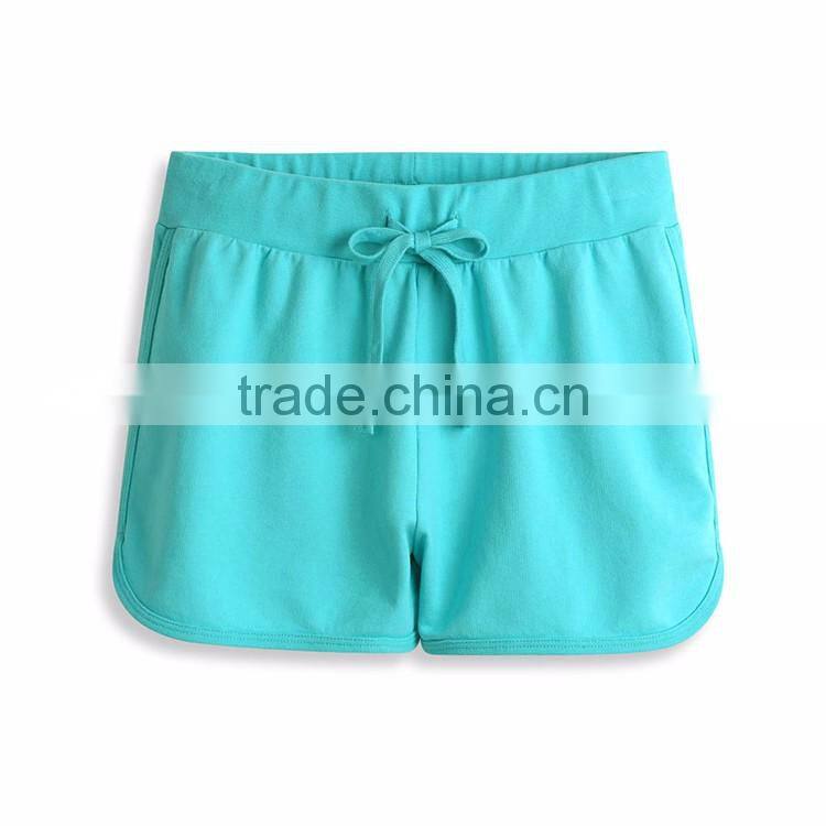 Bulk China Manufacturer French Terry Sport Wholesale Blank Board Women Shorts