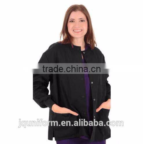 Juqian 2016 hospital wear Polyester Cotton Nurse Uniform for hospital