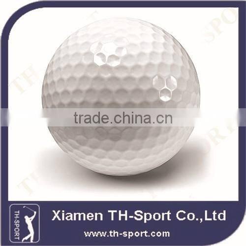 Two Piece Gold Plating Golf Ball Gold
