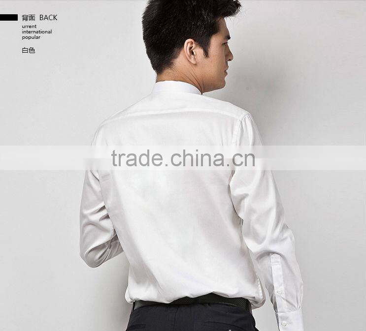 Cheap best quality shirts dress men shirts with tie