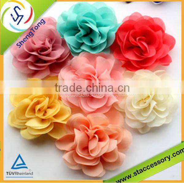 All kinds of beautiful satin ribbon handmade flowers wholesale