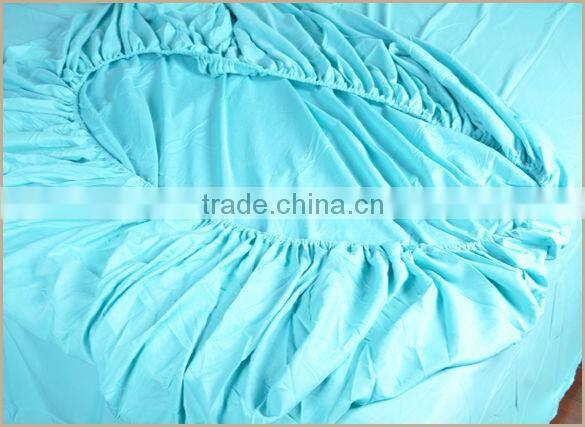 100% poly microfiber 4pcs bed sheet set