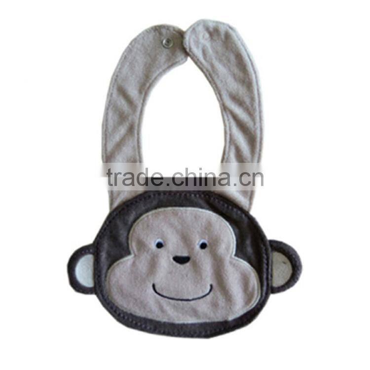 fancy dinosaur cotton infant bibs