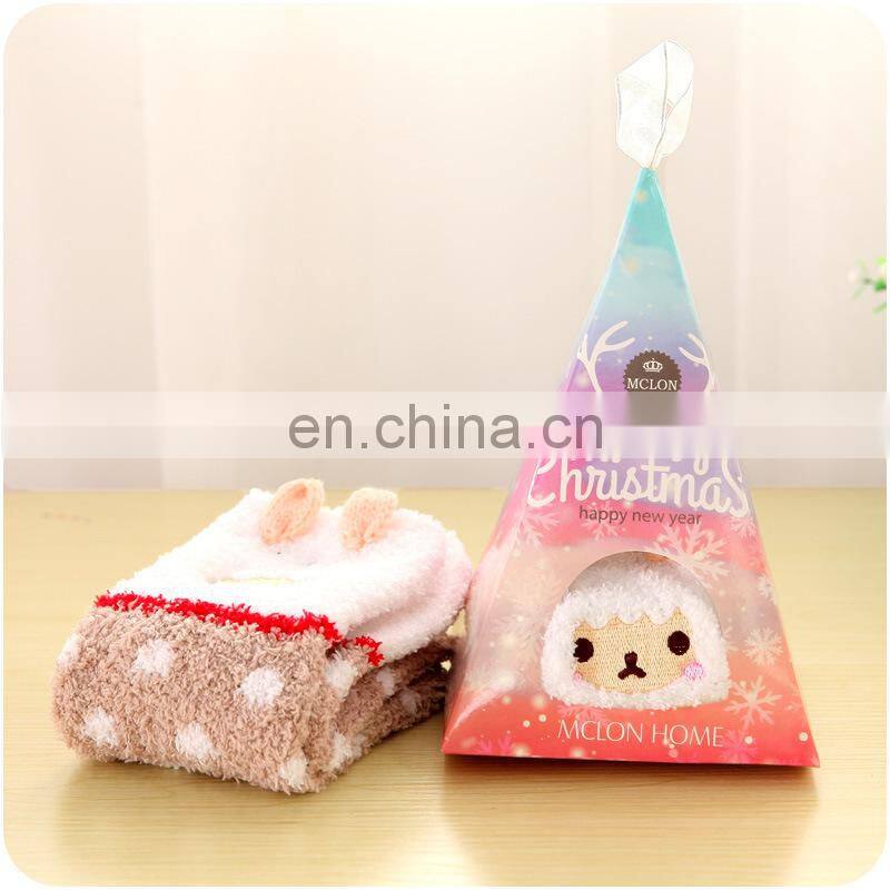 Caramella Cute Girl Creative 2015 New Winter Wild Warm Socks Floor Socks Exquisite Christmas Gift